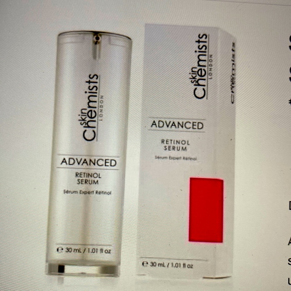 Skin Chemists London Advanced Retinol Serum 30 ML No Box Not Returnable